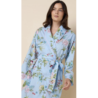 THE CAT'S PAJAMAS PERCH AND BLOOM LUXE PIMA SHAWL ROBE