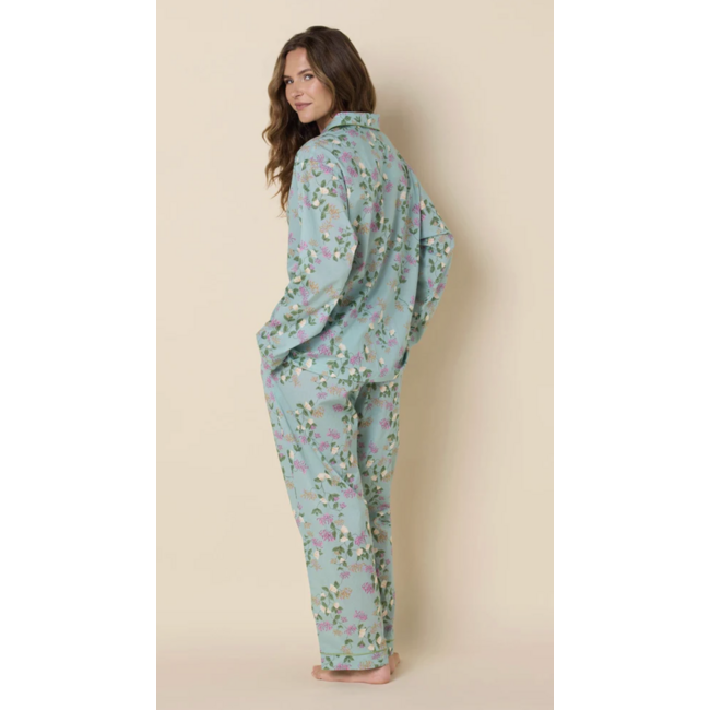 THE CAT'S PAJAMAS PIPPA VOILE LONG-SLEEVED PAJAMA 360-982