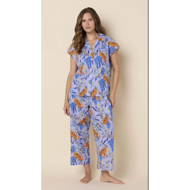THE CAT'S PAJAMAS TIGRESS VOILE CAPRI 225-980