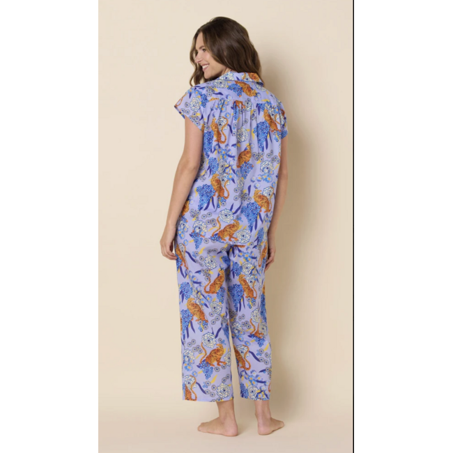 THE CAT'S PAJAMAS TIGRESS VOILE CAPRI 225-980