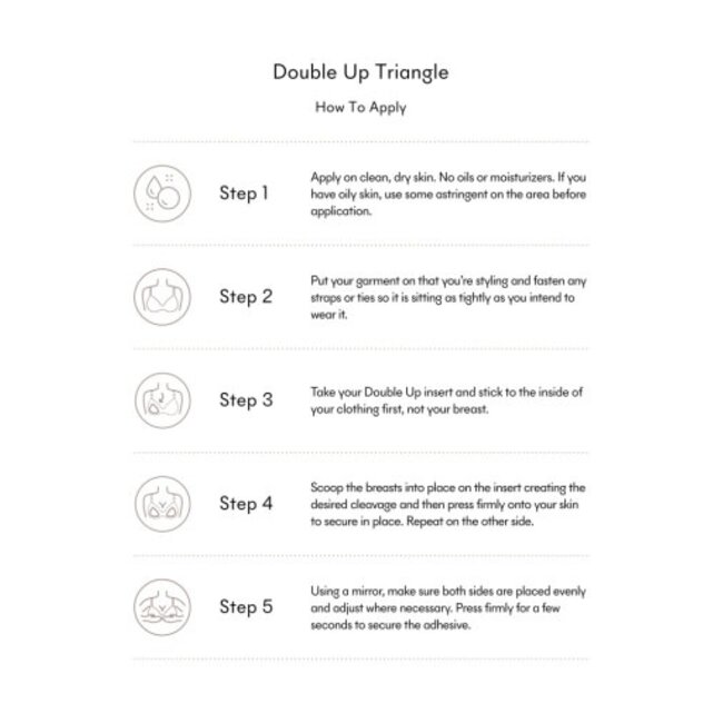 Nood DOUBLE UP ULTRA BOOST INSERTS (TRIANGLE)