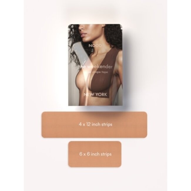 Nood WEEKENDER PRE-CUT SHAPE TAPE BREAST TAPE