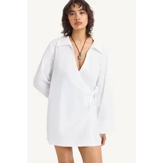 VITAMIN A ELODIE WRAP DRESS