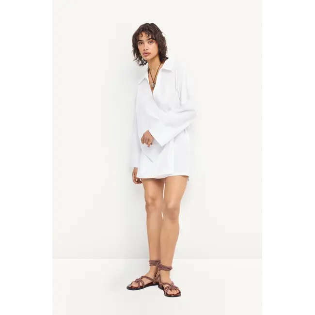 VITAMIN A ELODIE WRAP DRESS