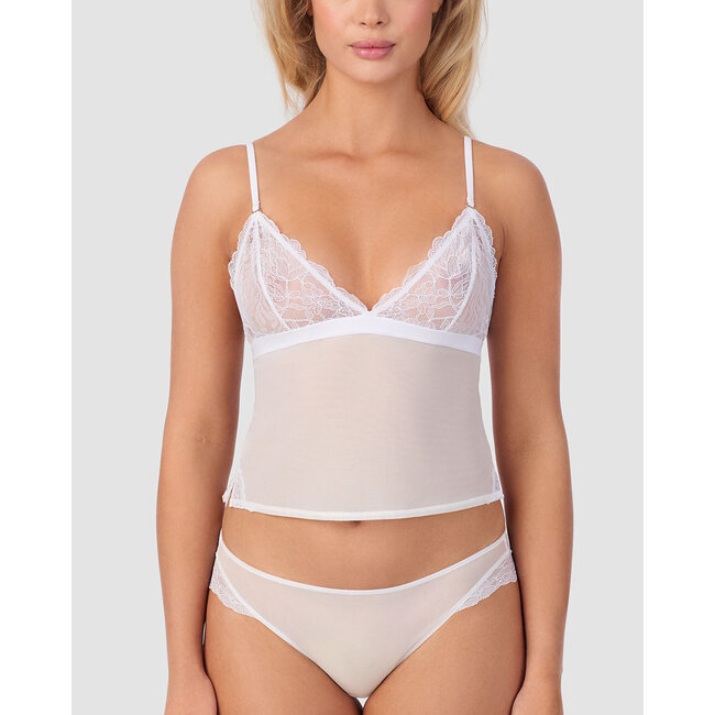 ON GOSSAMER LUXE LACE TRI CAMI G8458