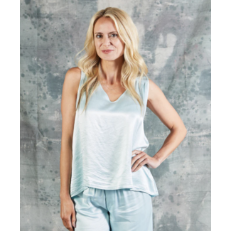 PJ HARLOW JILL SATIN V NECK TANK