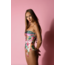 MANHATTAN BEACHWEAR zen garden bandeau one piece