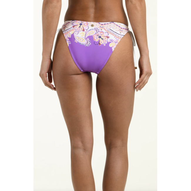 MANHATTAN BEACHWEAR lilac cascade loop tie side pant