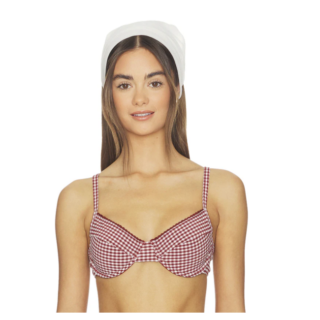 KULANI KINIS DECORATIVE DITZY UNDERWIRE BIKINI TOP TOP213