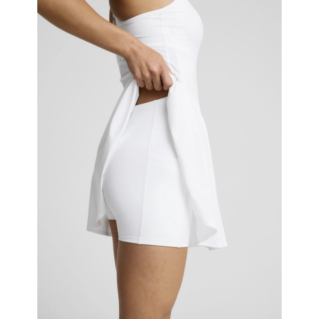 BEYOND YOGA youre a force dress white wht