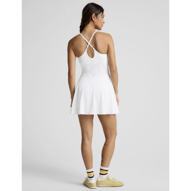 BEYOND YOGA youre a force dress white wht