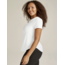 BEYOND YOGA featherweight on the down low tee cloud