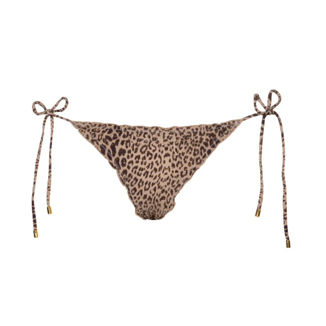 PILY Q EMBROIDERED LETTUCE EDGE TIE SIDE BOTTOM FULL 659F