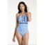 MANHATTAN BEACHWEAR costa azul high neck one piece