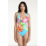 MANHATTAN BEACHWEAR sunset botanica plunge one piece
