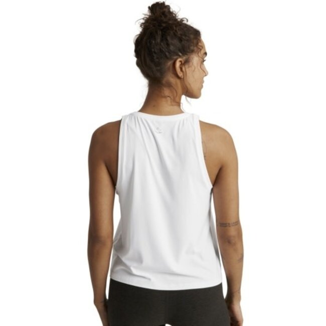 BEYOND YOGA featherweight rebalance tank cloud white