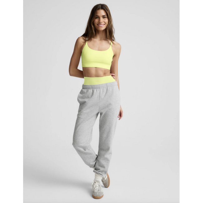 BEYOND YOGA spacedye back to it strappy bra electric