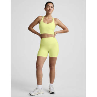 BEYOND YOGA spacedye streamline 5 short electric lime