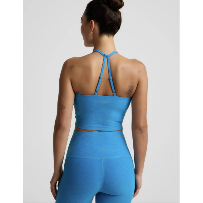 BEYOND YOGA spacedye make it strappy tank malibu lag