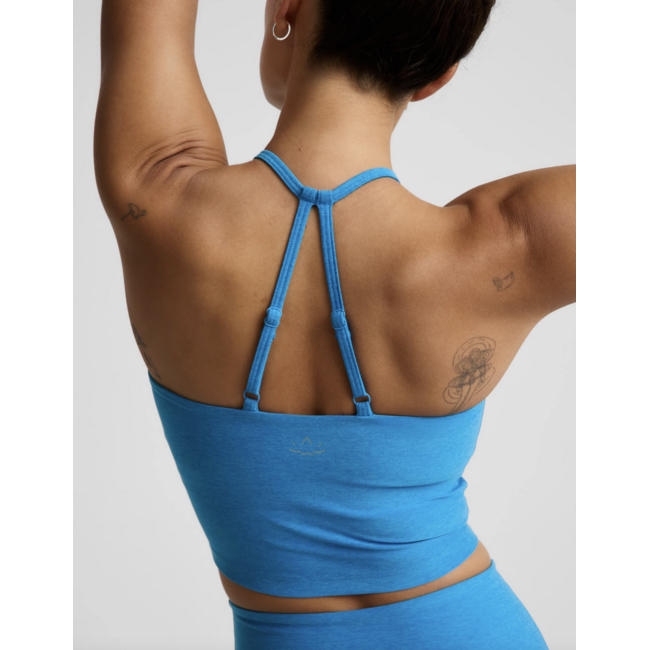 BEYOND YOGA spacedye make it strappy tank malibu lag