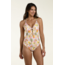 MANHATTAN BEACHWEAR palm lace up 1 pc