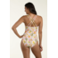 MANHATTAN BEACHWEAR palm lace up 1 pc