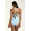 MANHATTAN BEACHWEAR trinket high neck keyhole mio
