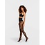 COMMANDO Floral Net Tights