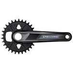 Shimano FRONT CHAINWHEEL, FC-M6120-1, DEORE, FOR REAR 12-SPEED, 2-PCS FC, 175MM, 30T W/O CG, W/O BB PARTS, FOR CHAIN LINE 55MM