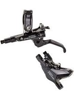 Shimano Shimano, Deore BL-M6100 / BR-M6120, MTB Hydraulic Disc Brake, Rear, Post mount, Disc: Not included, Black