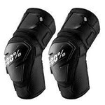 100% FORTIS Knee Guards Black LG/XL