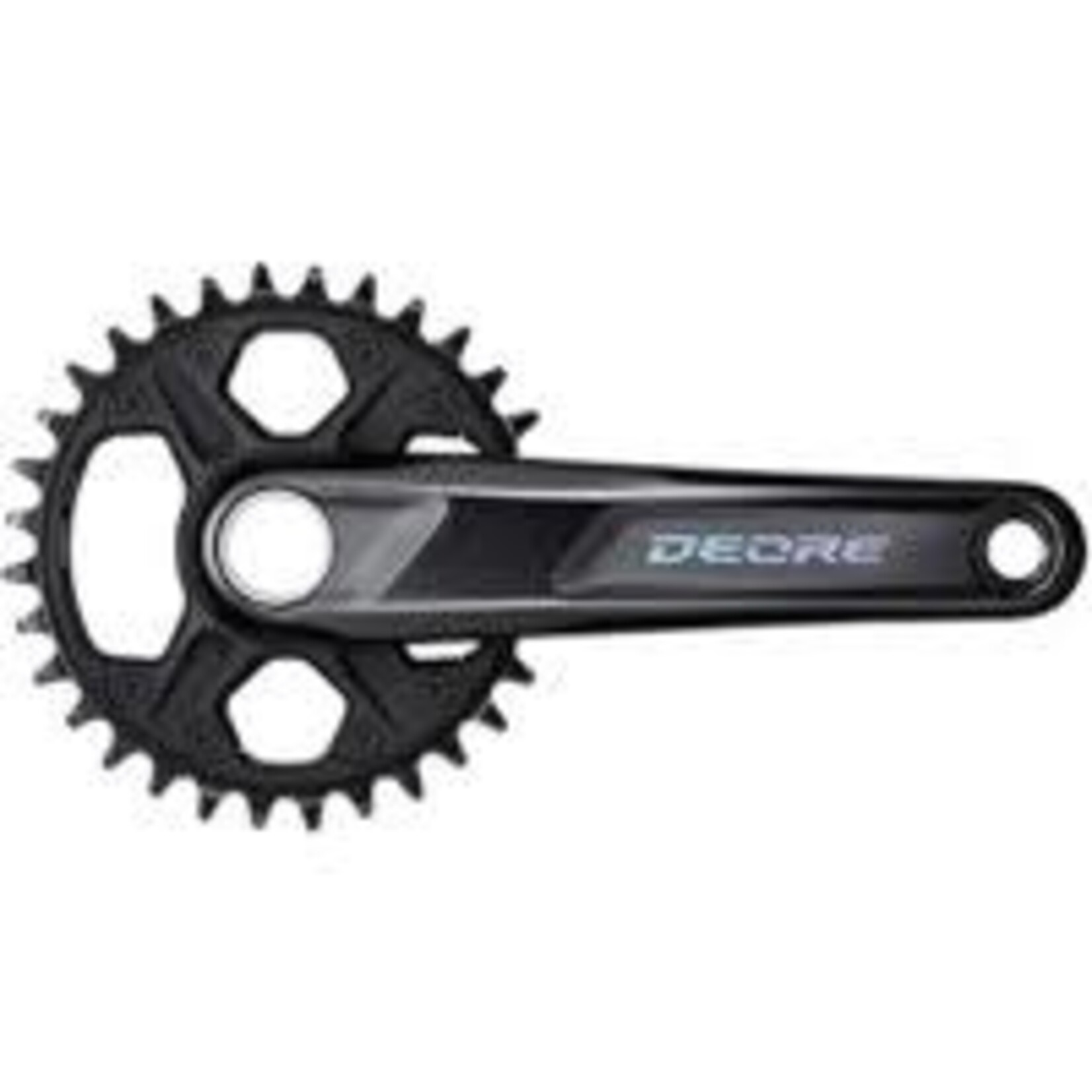 Shimano FRONT CHAINWHEEL, FC-M6120-1, DEORE, FOR REAR 12-SPEED, 2-PCS FC, 175MM, 32T W/O CG, W/O BB PARTS, FOR CHAIN LINE 55MM