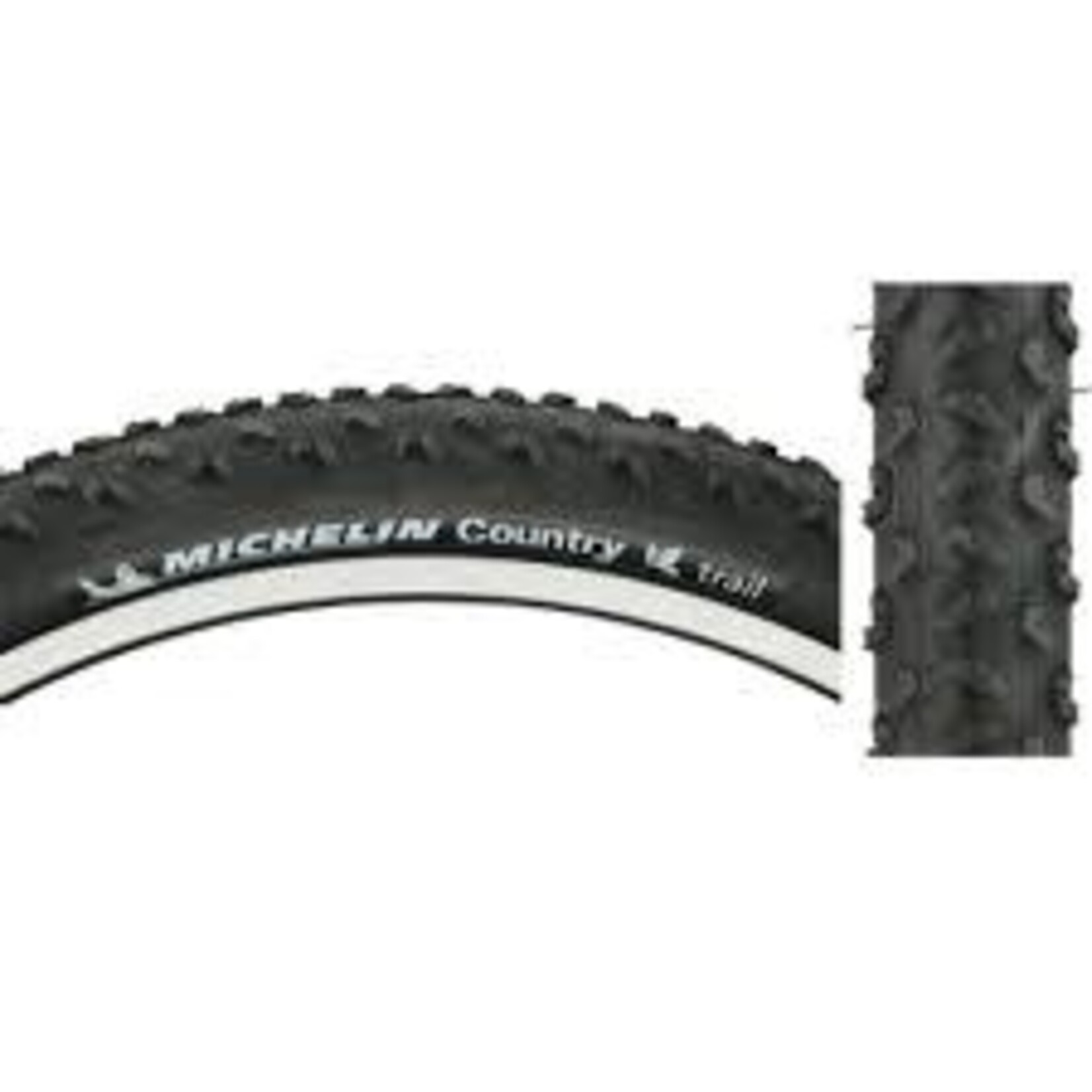 Michelin Michelin, Country Trail, Tire, 26''x2.00, Wire, Clincher, 30TPI, Black