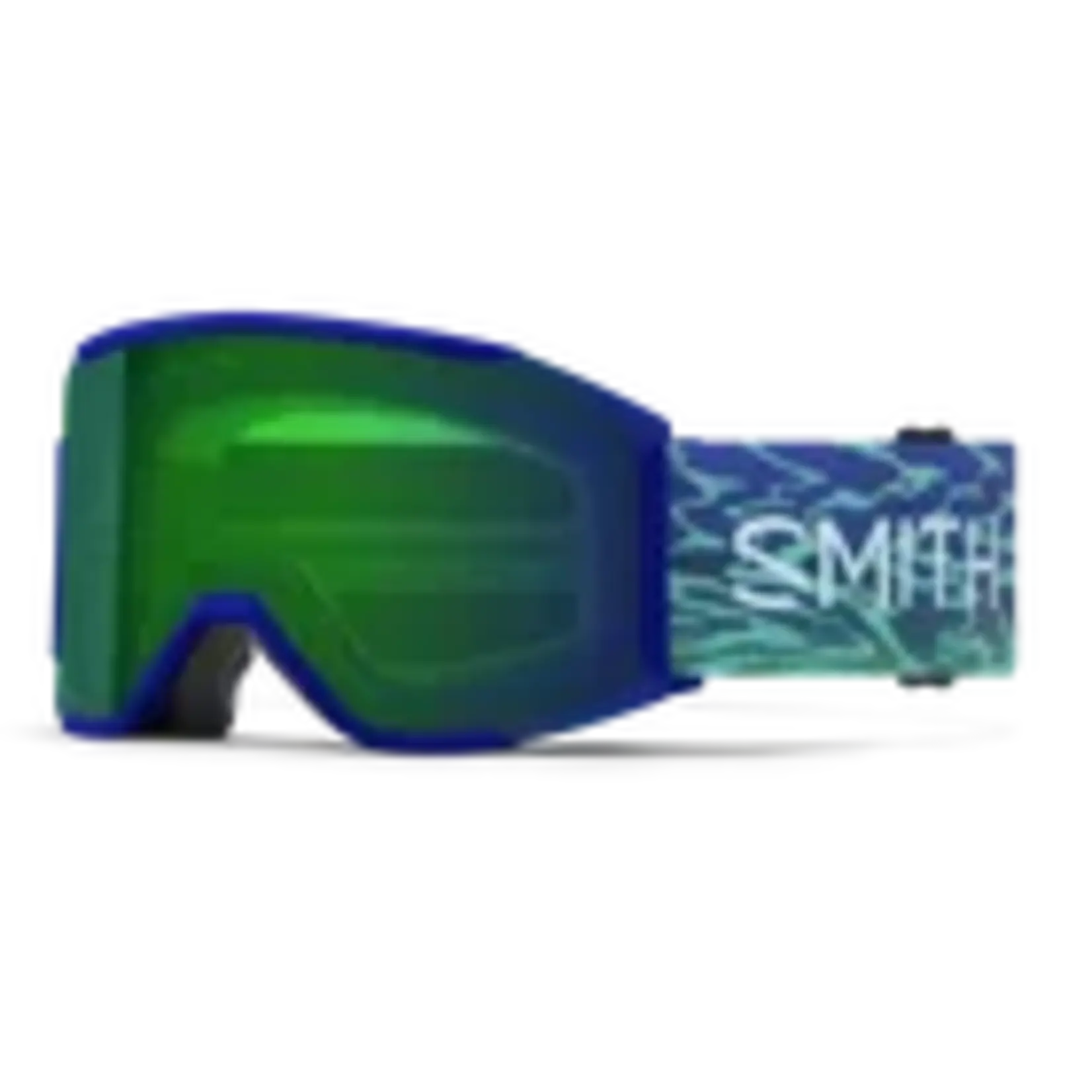 SMITH M00756 Squad MAG - Lapis Brain Waves | ChromaPop Everyday Green Mirror, One Size - Adult