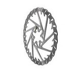 Galfer Galfer - 223mm Rotor, 6-Bolt , 2.0mm, Shark, Silver