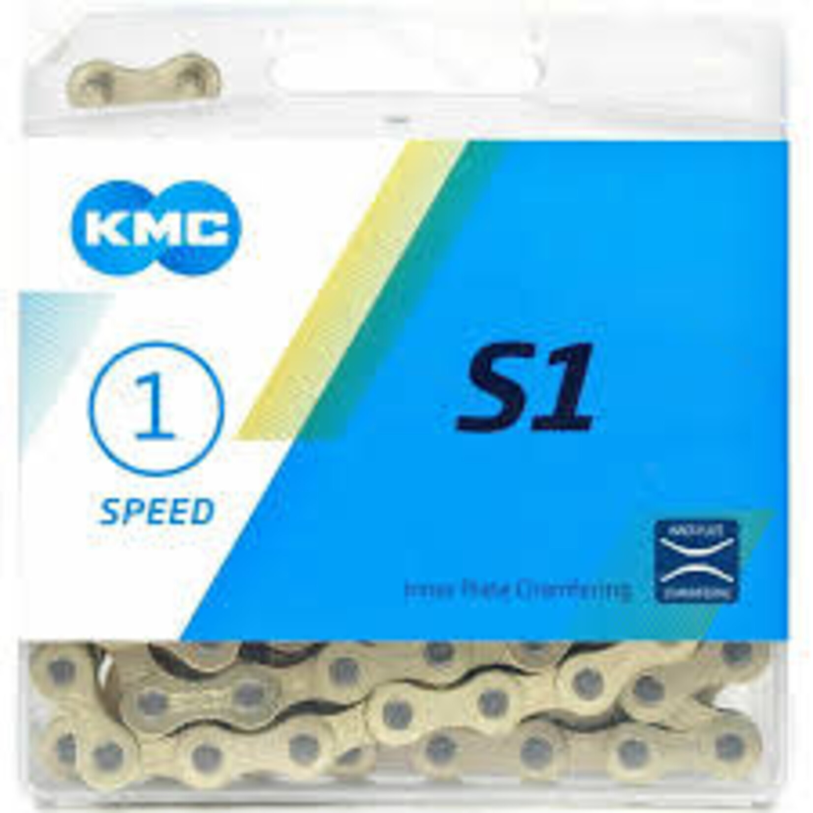 KMC KMC, S1, Chain, Speed: 1, 1/8", Links: 112, Gold