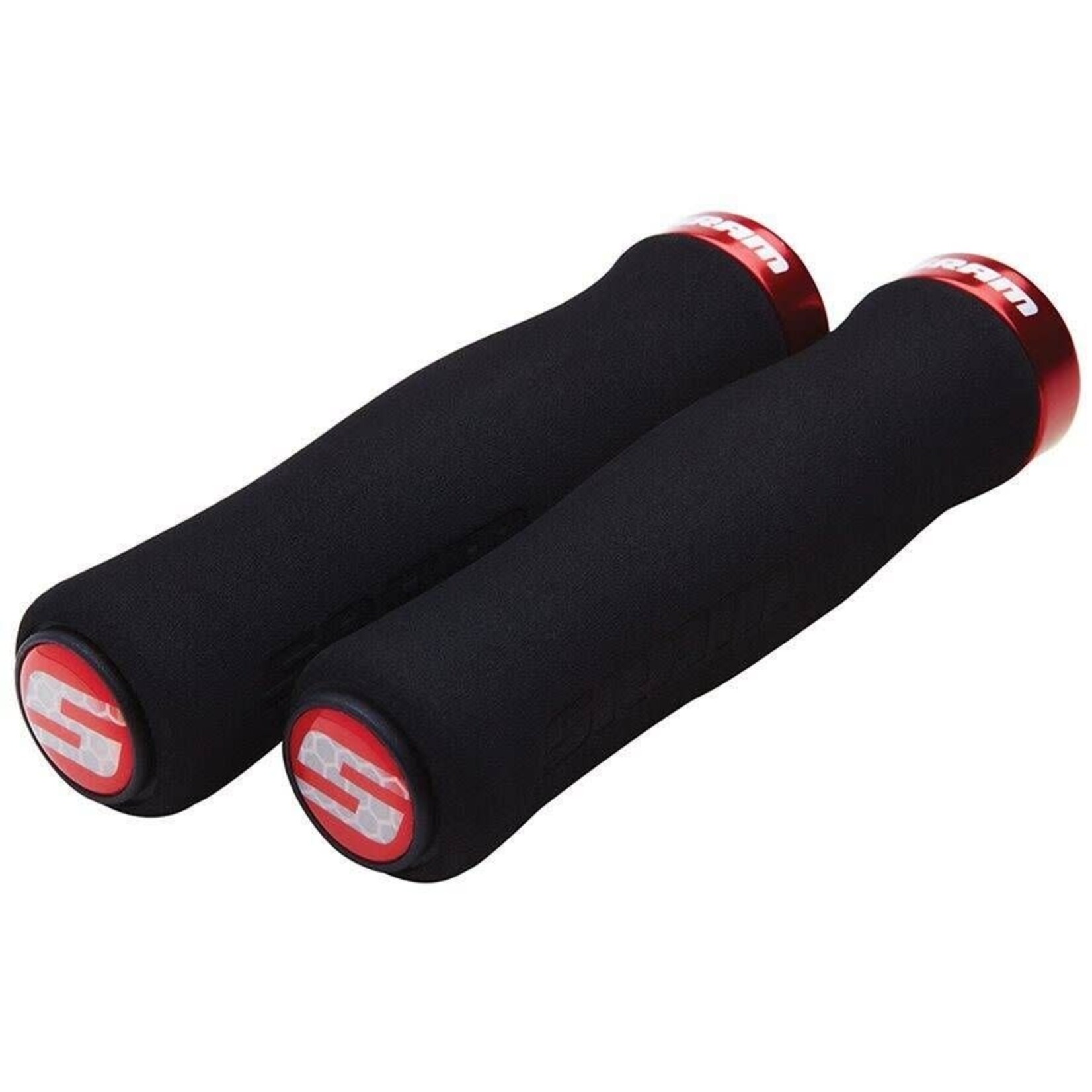 SRAM SRAM - CONTOURED LOCKING GRIP FOAM - BLACK/RED