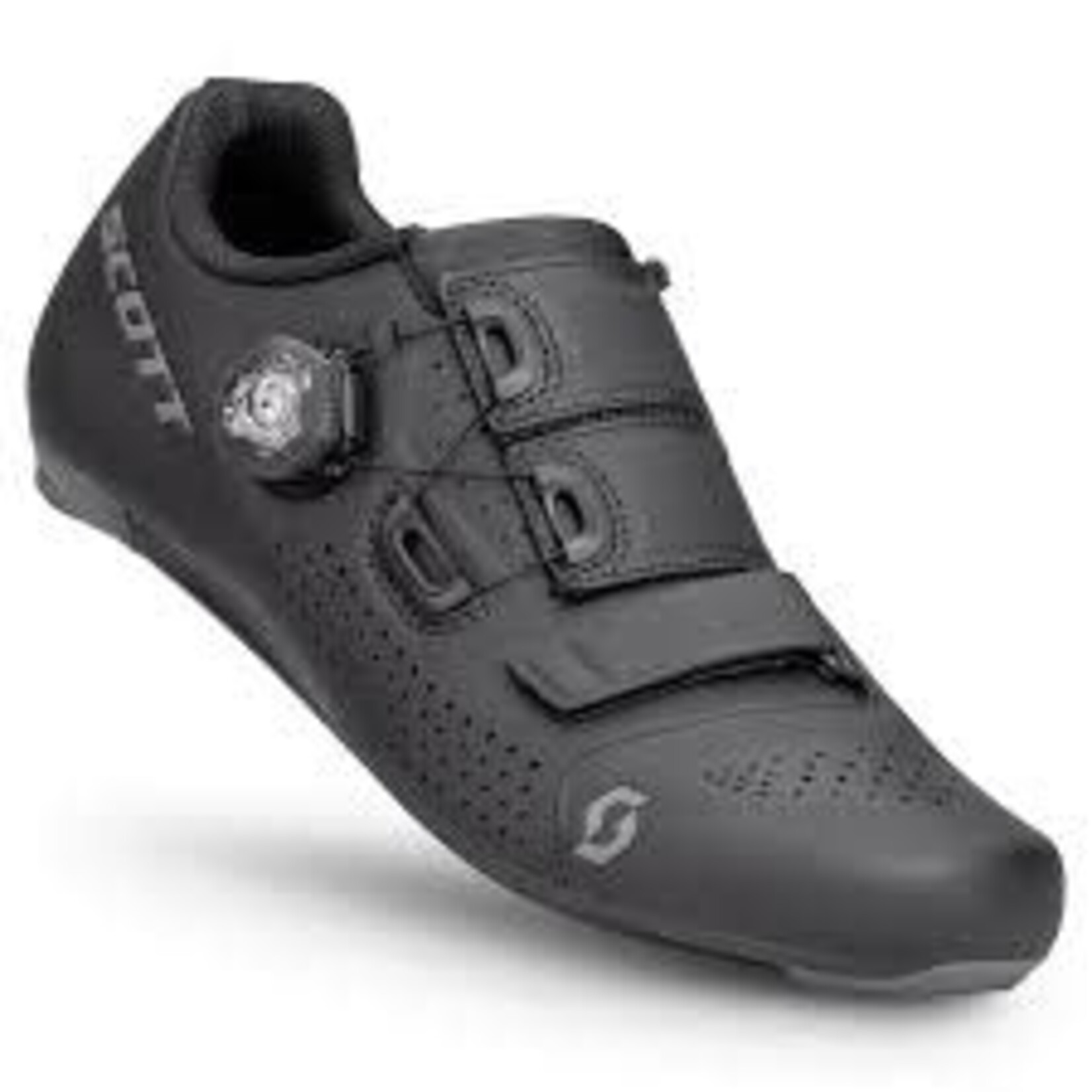 SCOTT SPORTS 281195 ROAD TEAM BOA SHOE MATT BLACK/DK GREY-45^