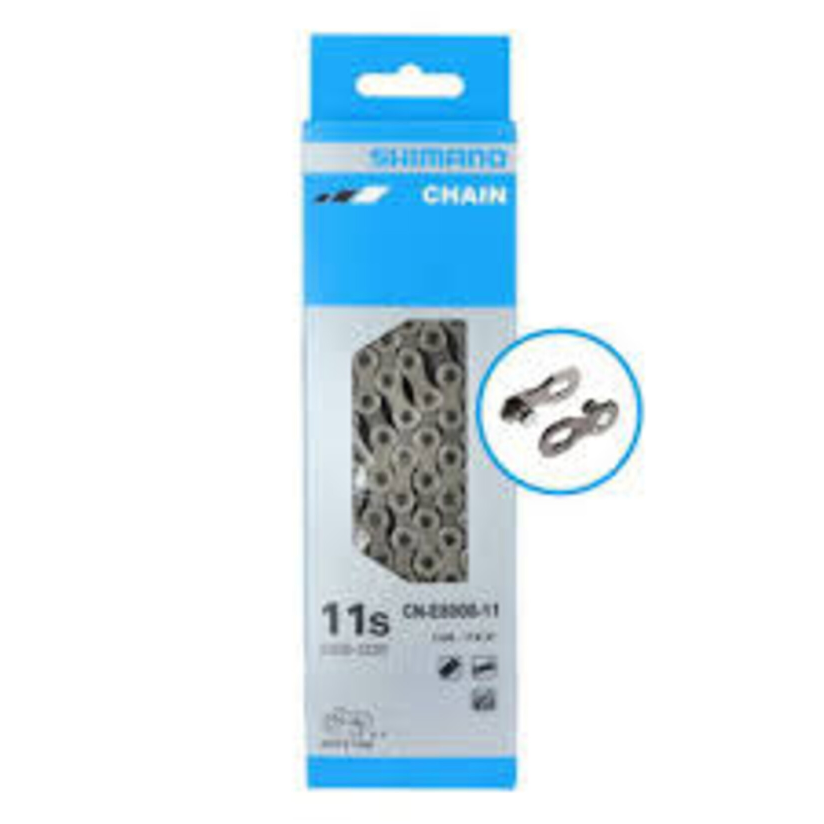 Shimano Shimano, CN-E8000-11, Chain, Speed: 11, 5.5mm, Links: 138, Silver