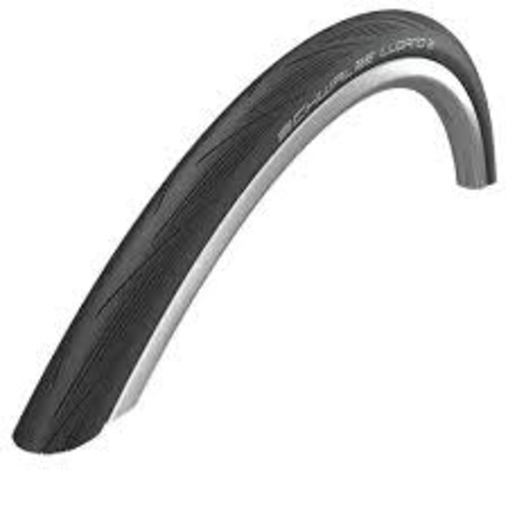 Schwalbe Schwalbe, Lugano II, Tire, 700x23C, Folding, Clincher, Silica, K-Guard, 50TPI, Black
