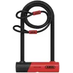 Abus Abus, Ultimate 420K + Cobra, U-Lock, Key, 150x230mm, 5.9''x9'', Thickness in mm: 14mm, Red