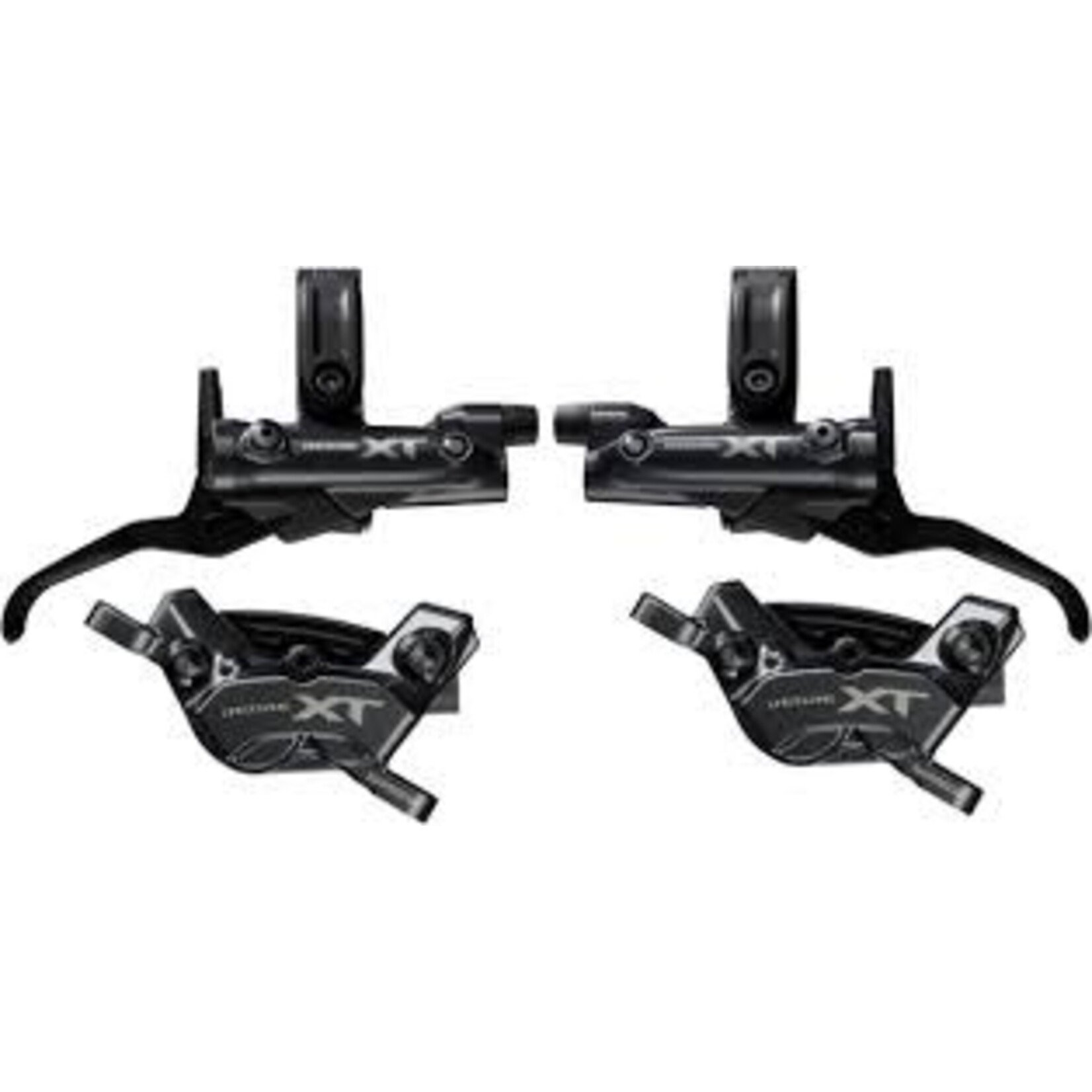 Shimano BRAKE UPGRADE KIT, XT, BL-M8200, BR-M8220 (LF & RR), 1000 & 1700MM (BH90), METAL PAD (W/FIN), W/CONNECTER INSERT X2, OIL 100ML X1 (NON-EU), RESIN PAD (W/FIN) X2 ONE