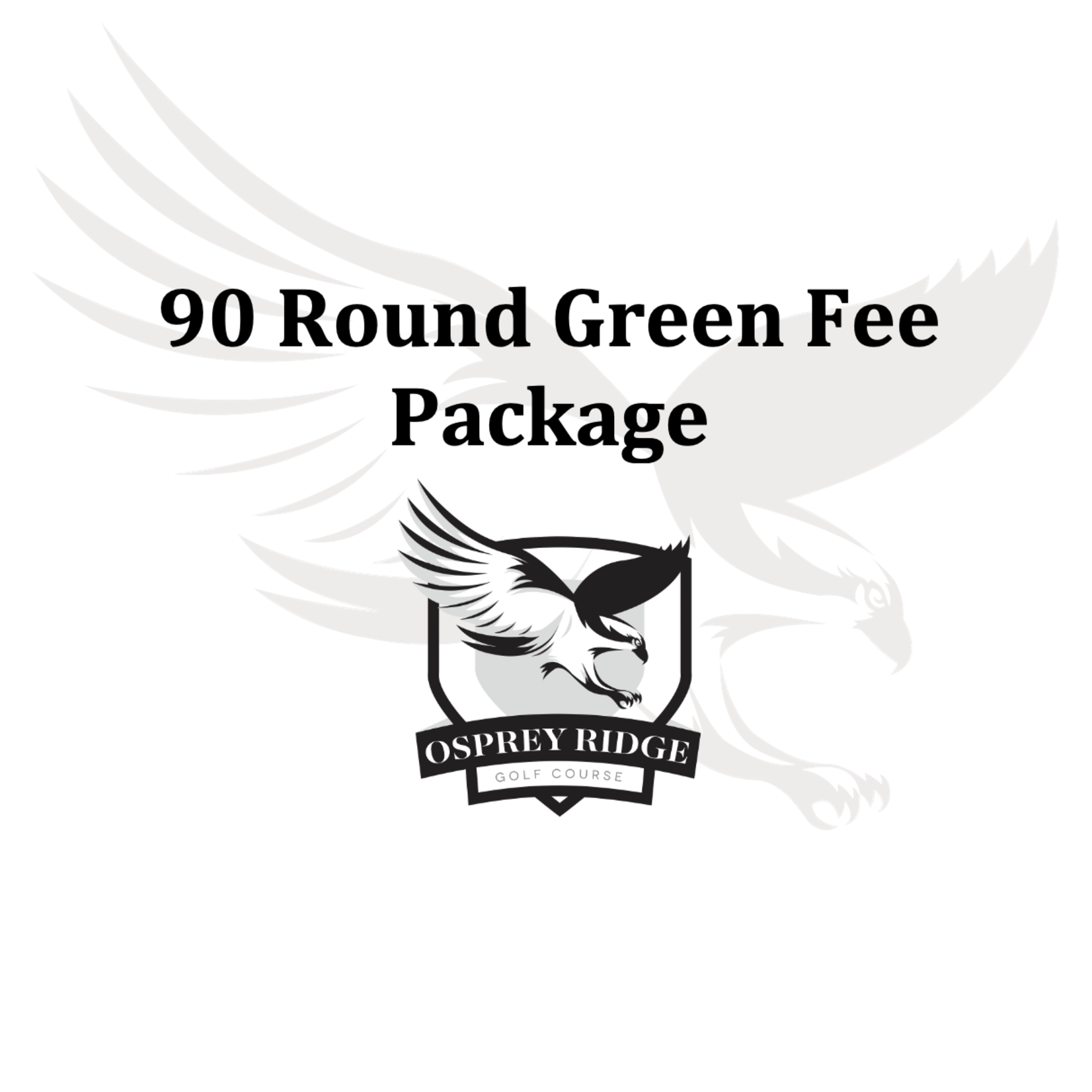 90 Round Green Fee Package