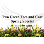 Two Green Fees and Cart Spring Special