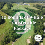 10  Rounds of 9-Hole Transferable Green Fee Package