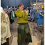 Distresses Waffle Sweater