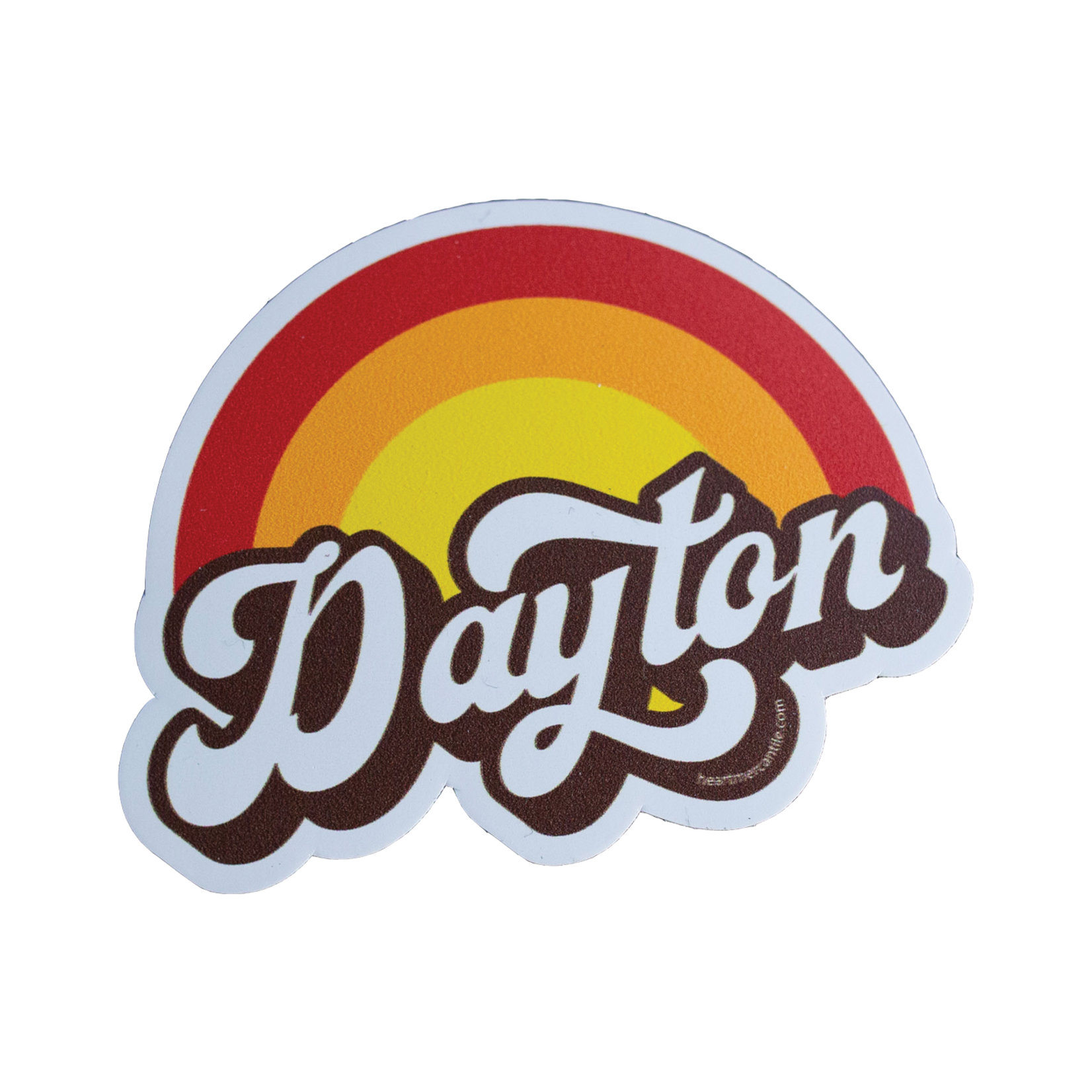 Retro Dayton Sticker