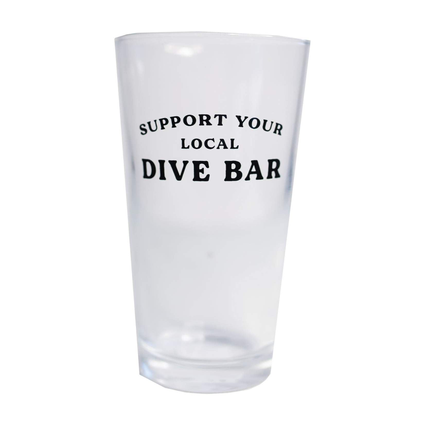 Dive Bar Pint Glass
