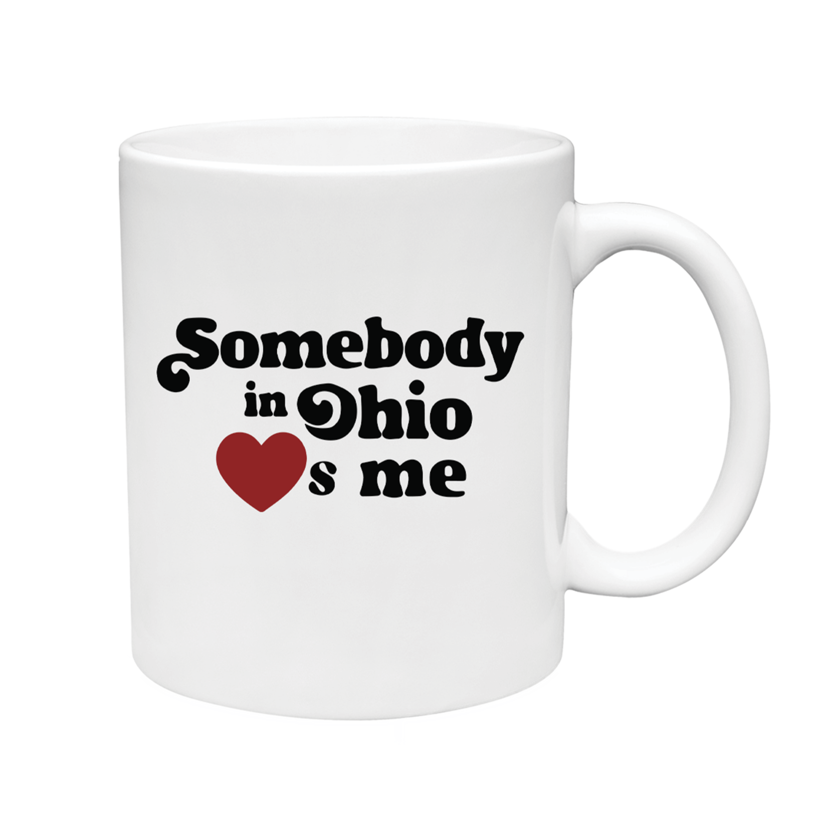 Somebody in Ohio Loves Me Mug