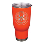 Nordic Stainless Steel Tumbler Orange Seal 32oz